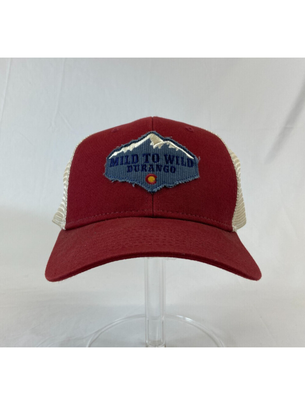 Mild To Wild Durango Baseball Cap Strapback Hat Mesh Back Colorado Vacation OSFA